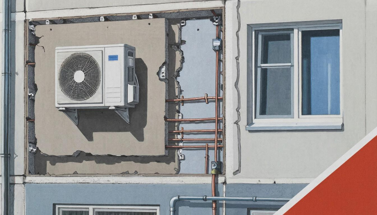 Руководство по выбору и установке кондиционера в панельном доме (Беларусь)