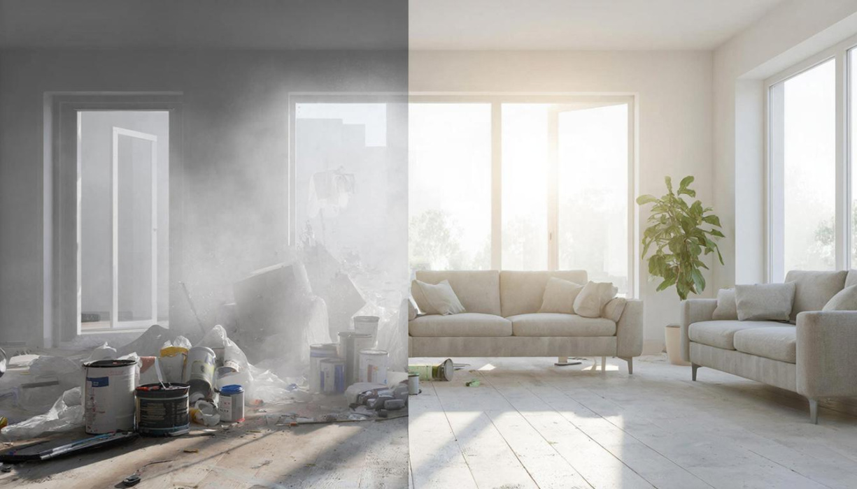 Как вернуть дому чистоту после ремонта